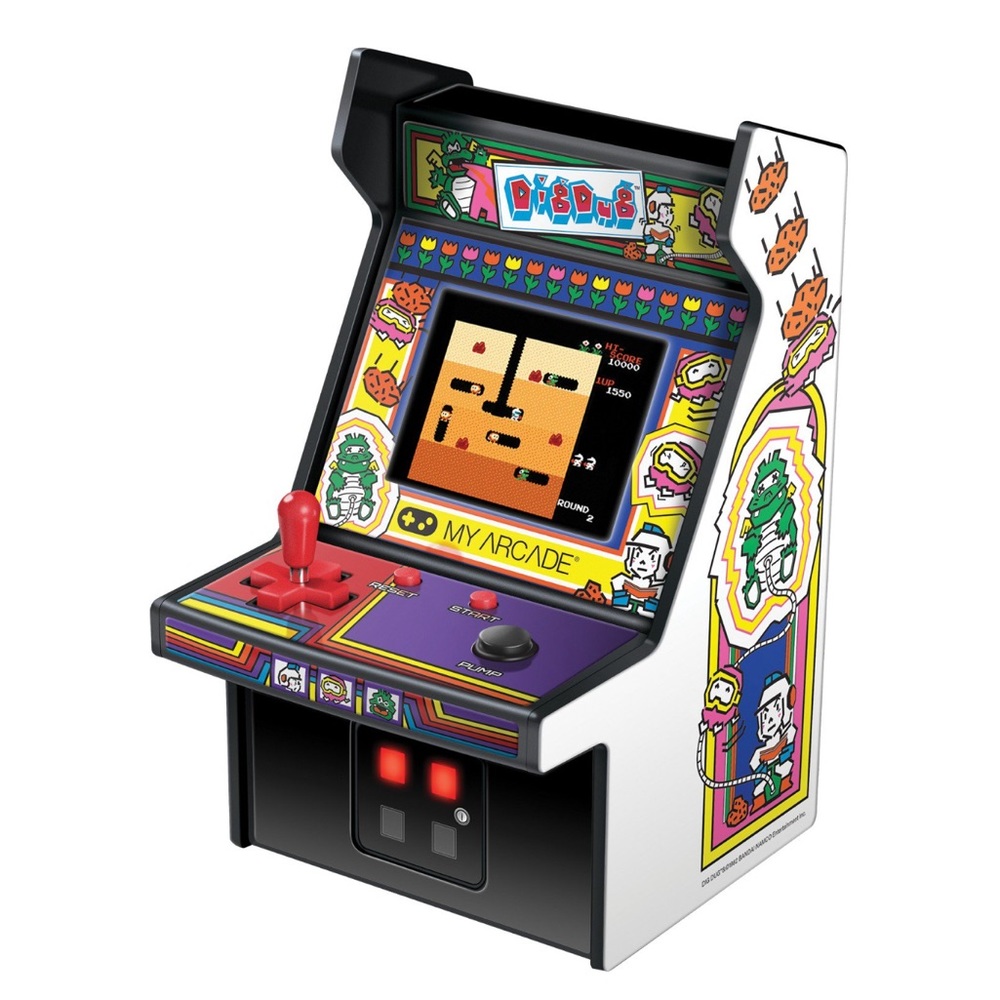 My Arcade Dig Dug Micro Player - Collectible Mini Arcade